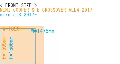 #MINI COOPER S E CROSSOVER ALL4 2017- + mira e:S 2017-